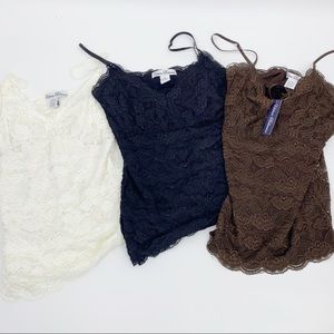 Urban behavior lace spaghetti straps size medium